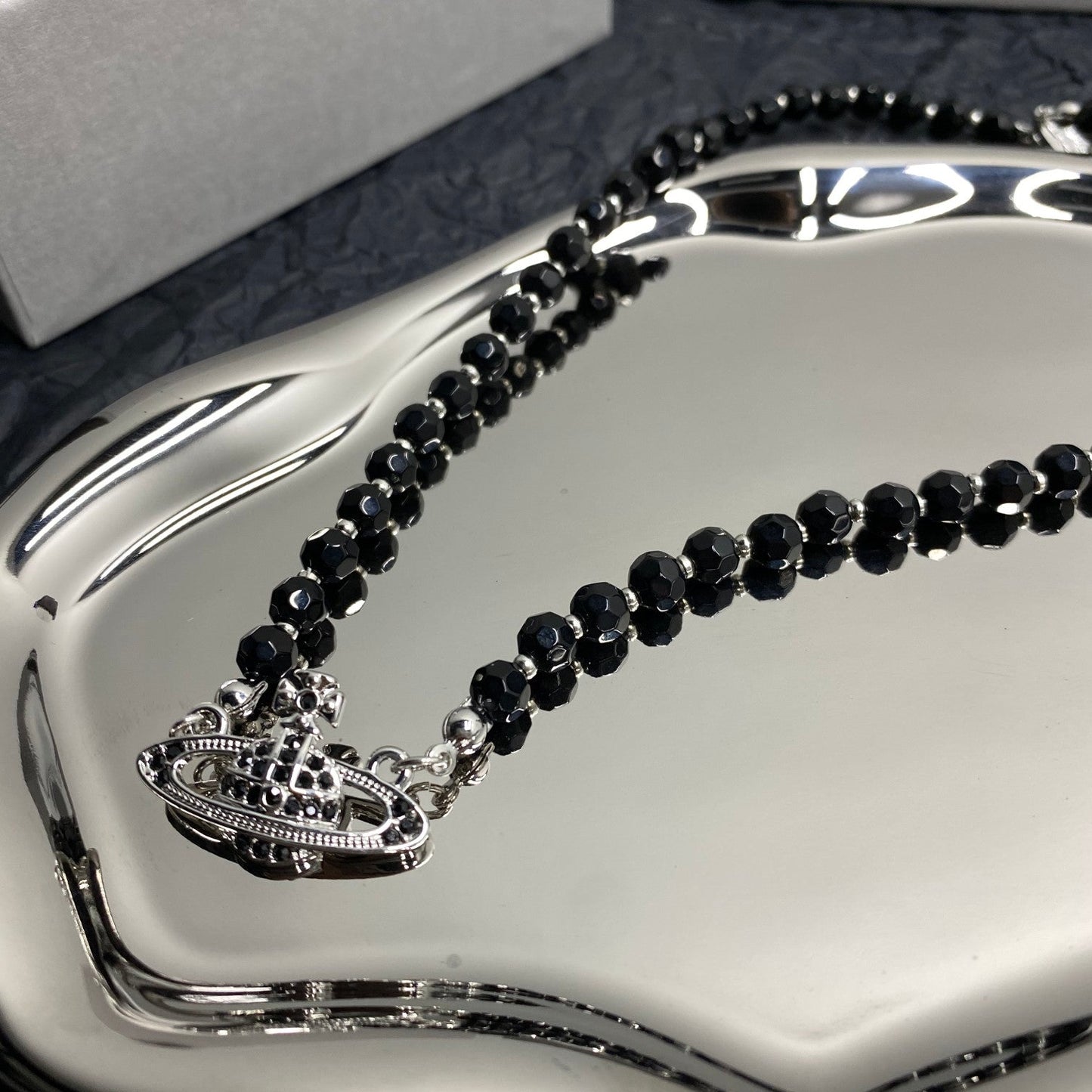 Vivienne Westwood Minimalist Planet Necklace