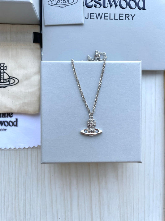 Vivienne Westwood Full-Rhinestone Collar Necklace