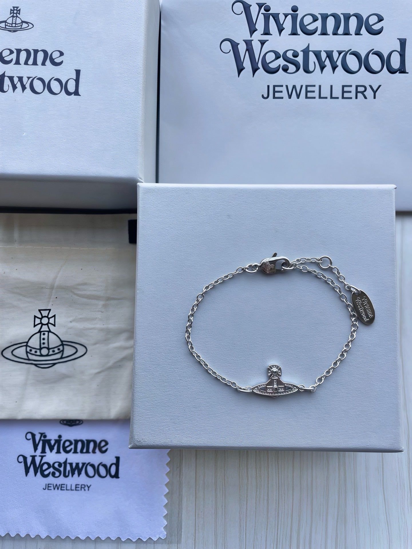 Vivienne Westwood Planet Clavicle Necklace