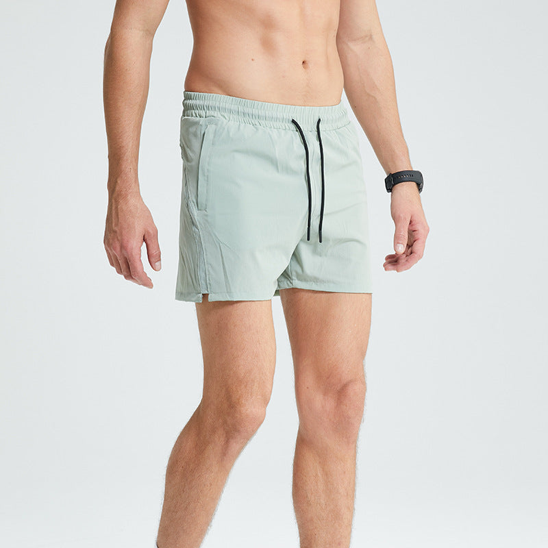 Quick-Drying Breathable Cooling Shorts Blue Gray