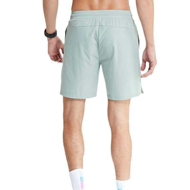 Quick-Drying Breathable Cooling Mid-thigh Shorts Blue