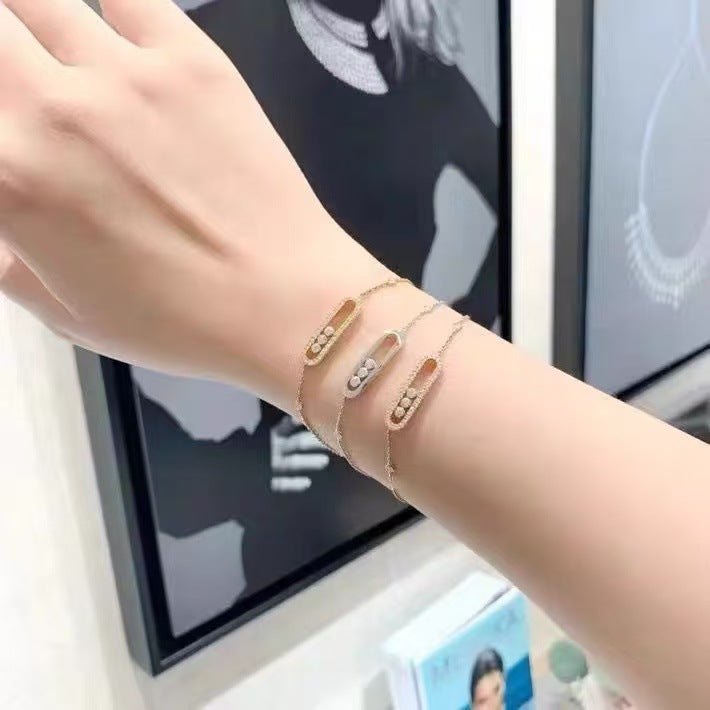Vivienne Westwood Simple Rhinestone Bracelet