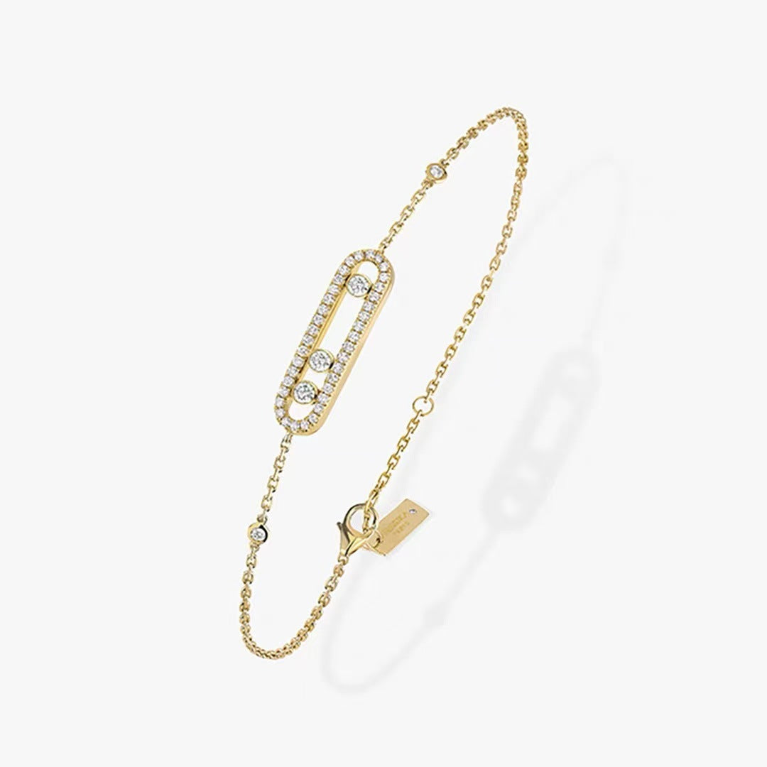 Vivienne Westwood Simple Rhinestone Bracelet