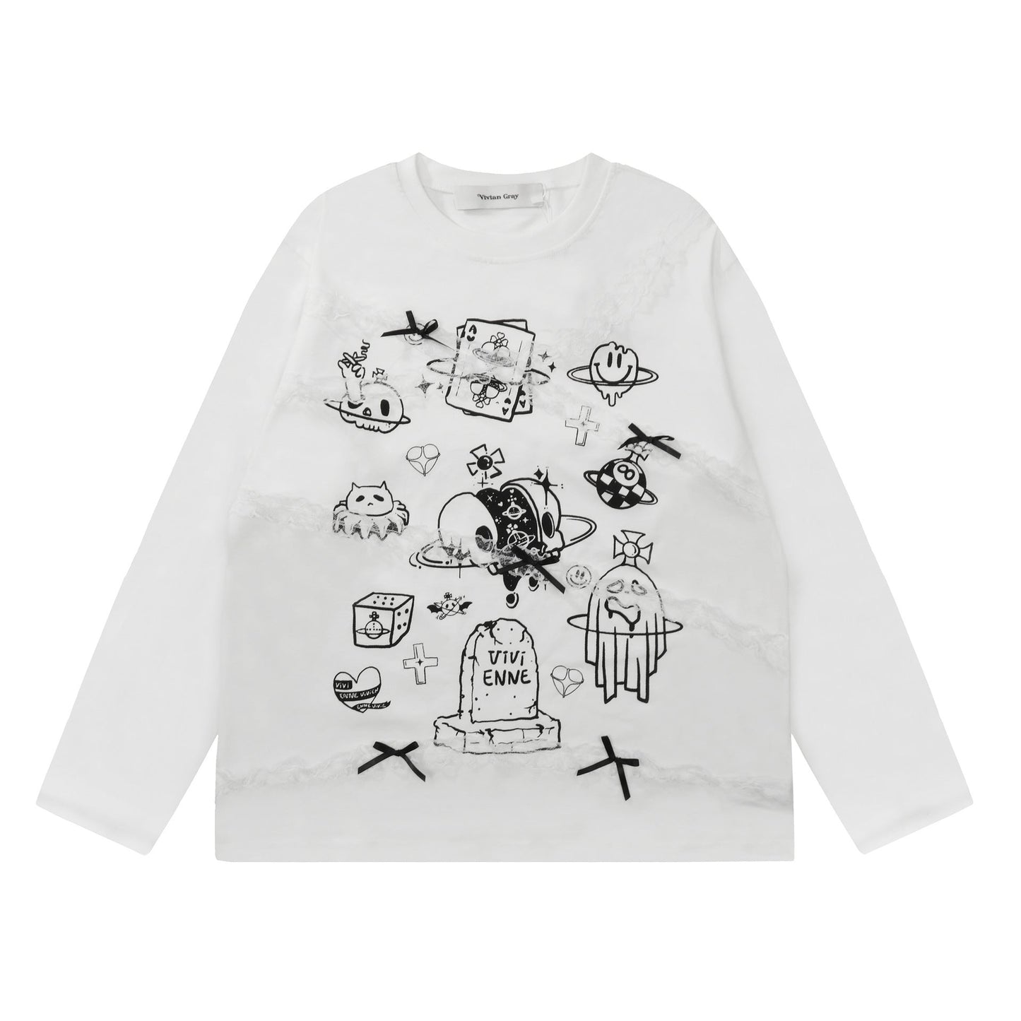 Vivienne Westwood Graffiti-Style Casual Sweatshirt