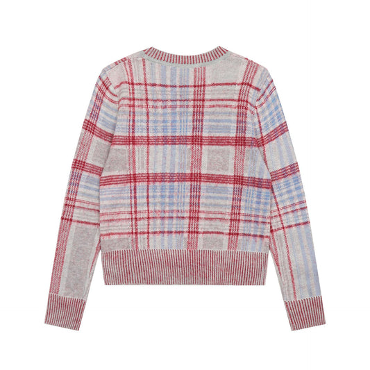 Vivienne Westwood Plaid Cotton-Wool Sweater