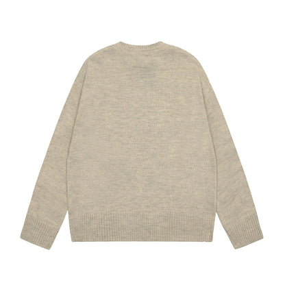 Vivienne Westwood Solid-Color Cotton-Wool Sweate