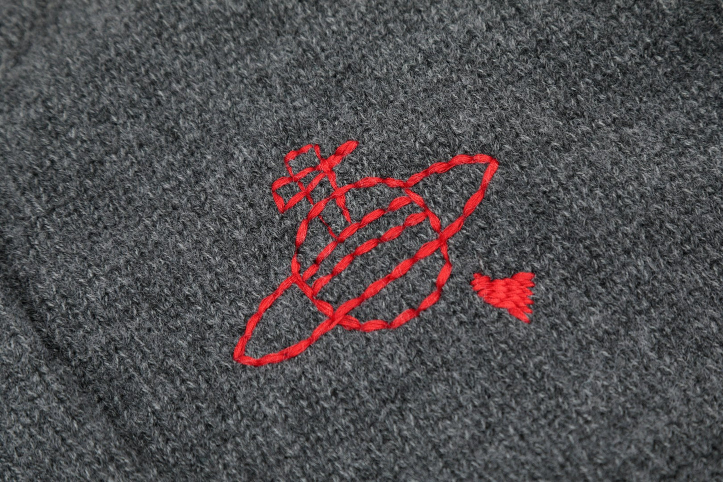 Vivienne Westwood Scarf-Collar Cotton Sweater