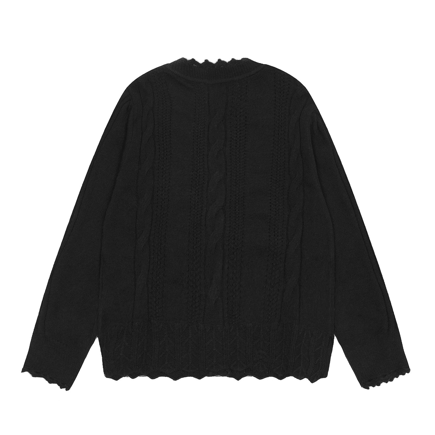 Vivienne Westwood Lace-Trimmed Cotton-Wool Cardigan