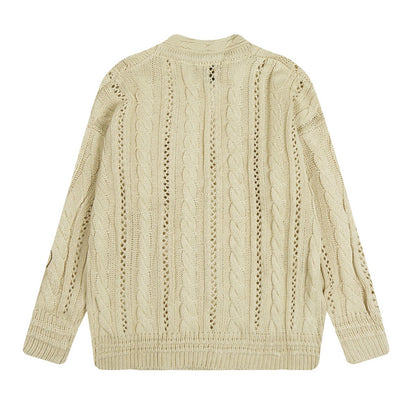 Vivienne Westwood Solid-Color Cotton-Wool Cardigan