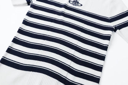 Vivienne Westwood Striped Knit T-shirt
