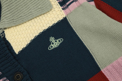 Vivienne Westwood Color-block Lambswool Cardigan