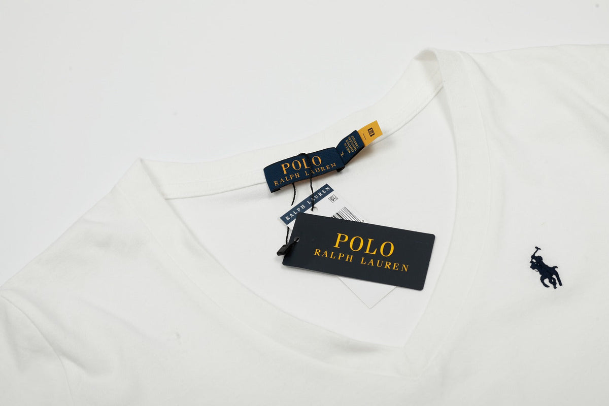 Ralph Lauren Women‘s Cotton V-neck T-shirt