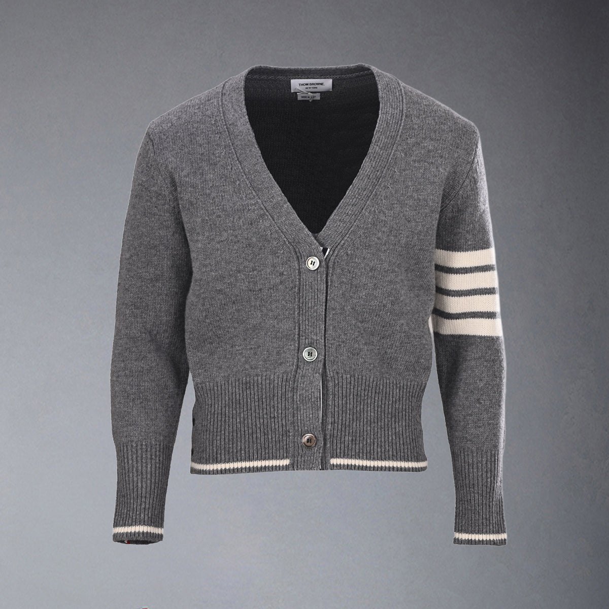 Thom Browne 2025SS Cardcute Sweater