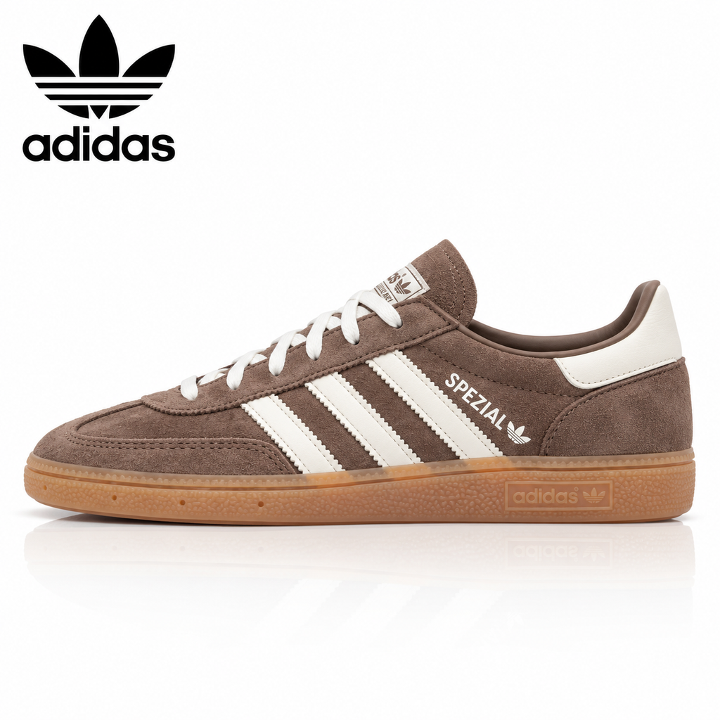 Adidas Handball Spezial Brown Suede-Style Sneakers