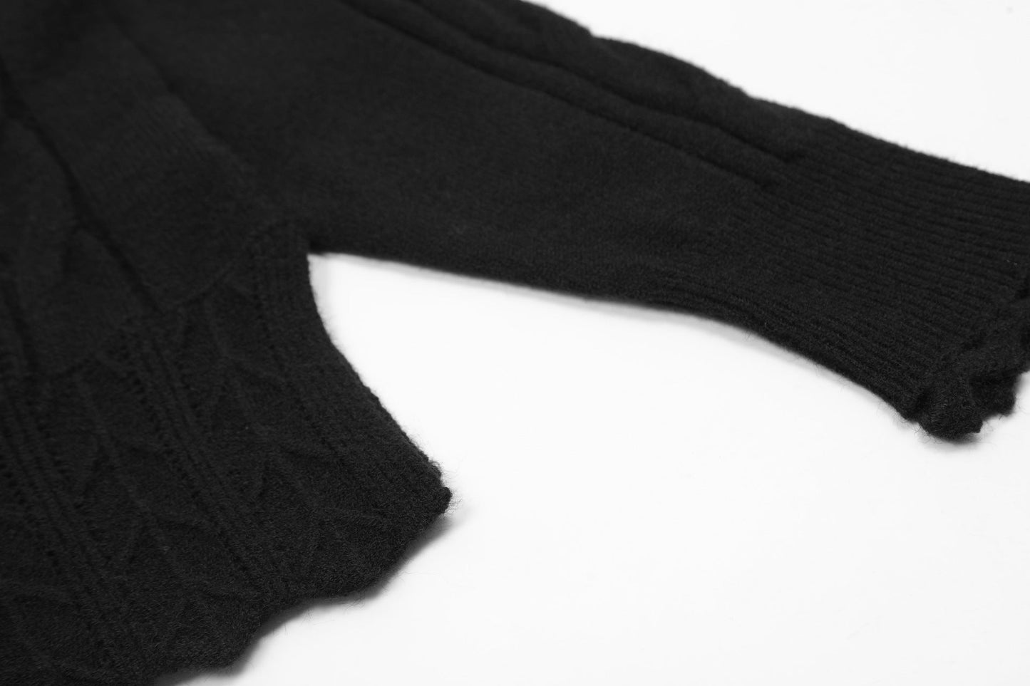 Vivienne Westwood Lace-Trimmed Cotton-Wool Cardigan