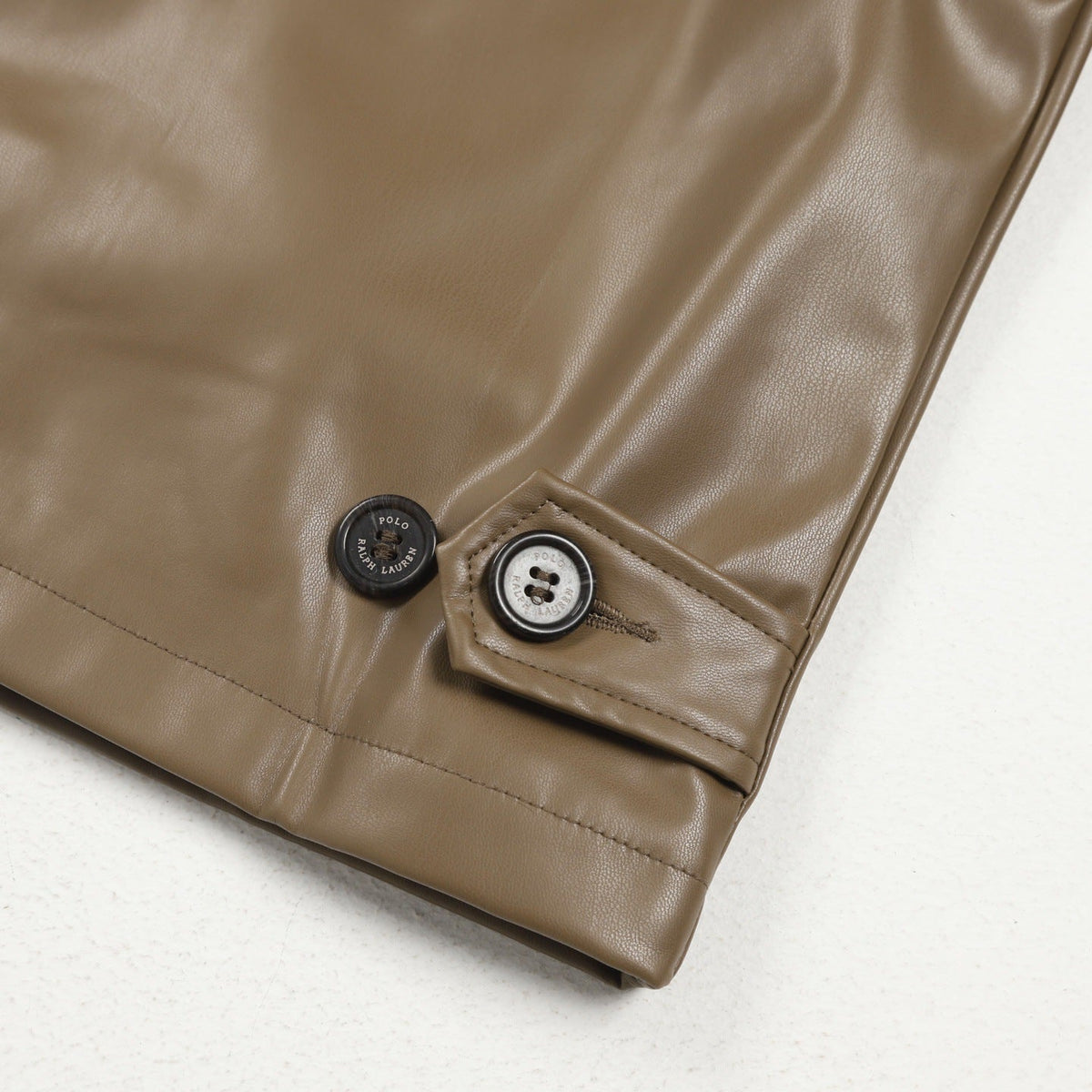 Ralph Lauren Men‘s Leather Jacket Coat