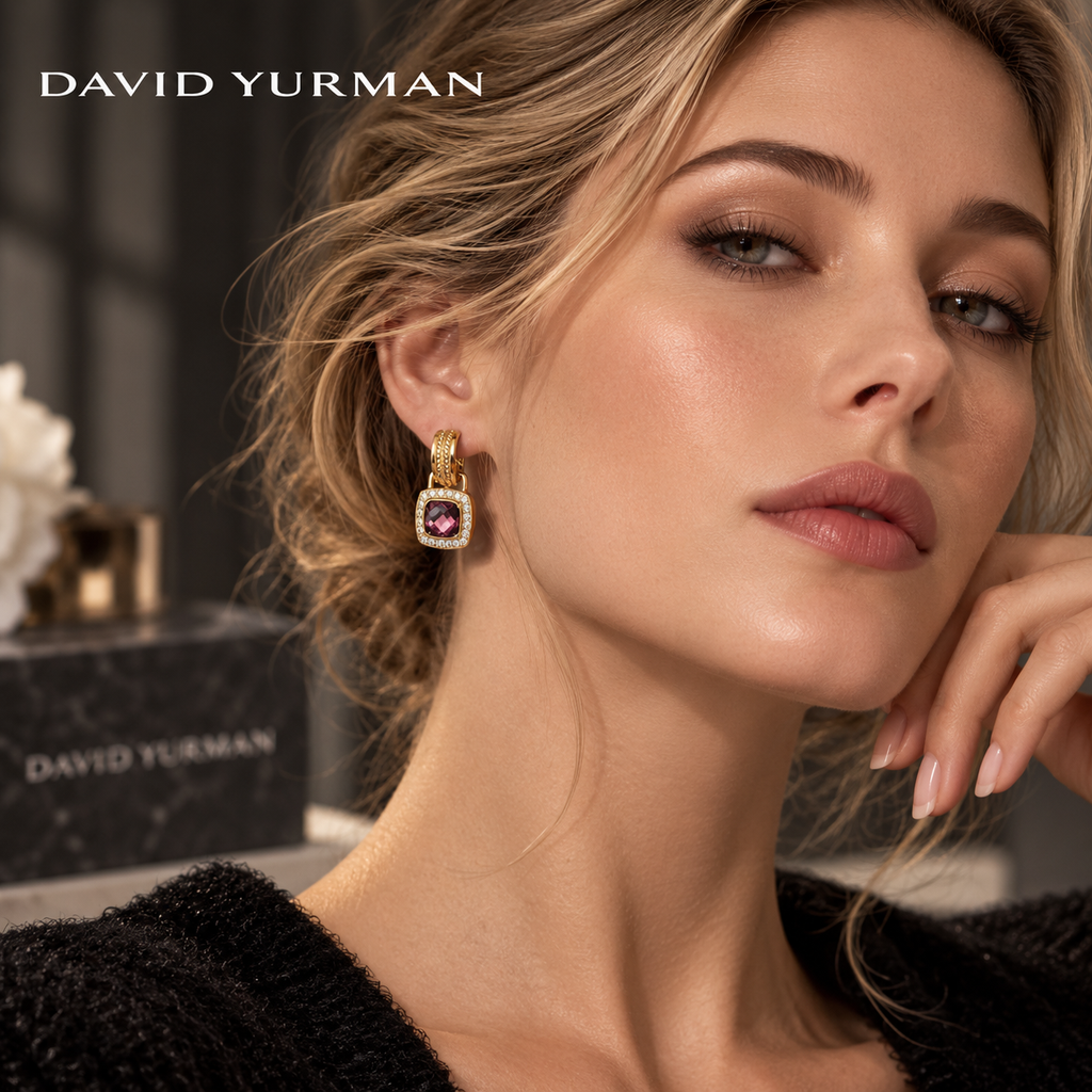 DAVID YURMAN Earrings – Gold-Tone Polished Design