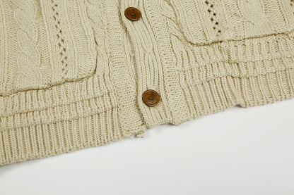 Vivienne Westwood Solid-Color Cotton-Wool Cardigan