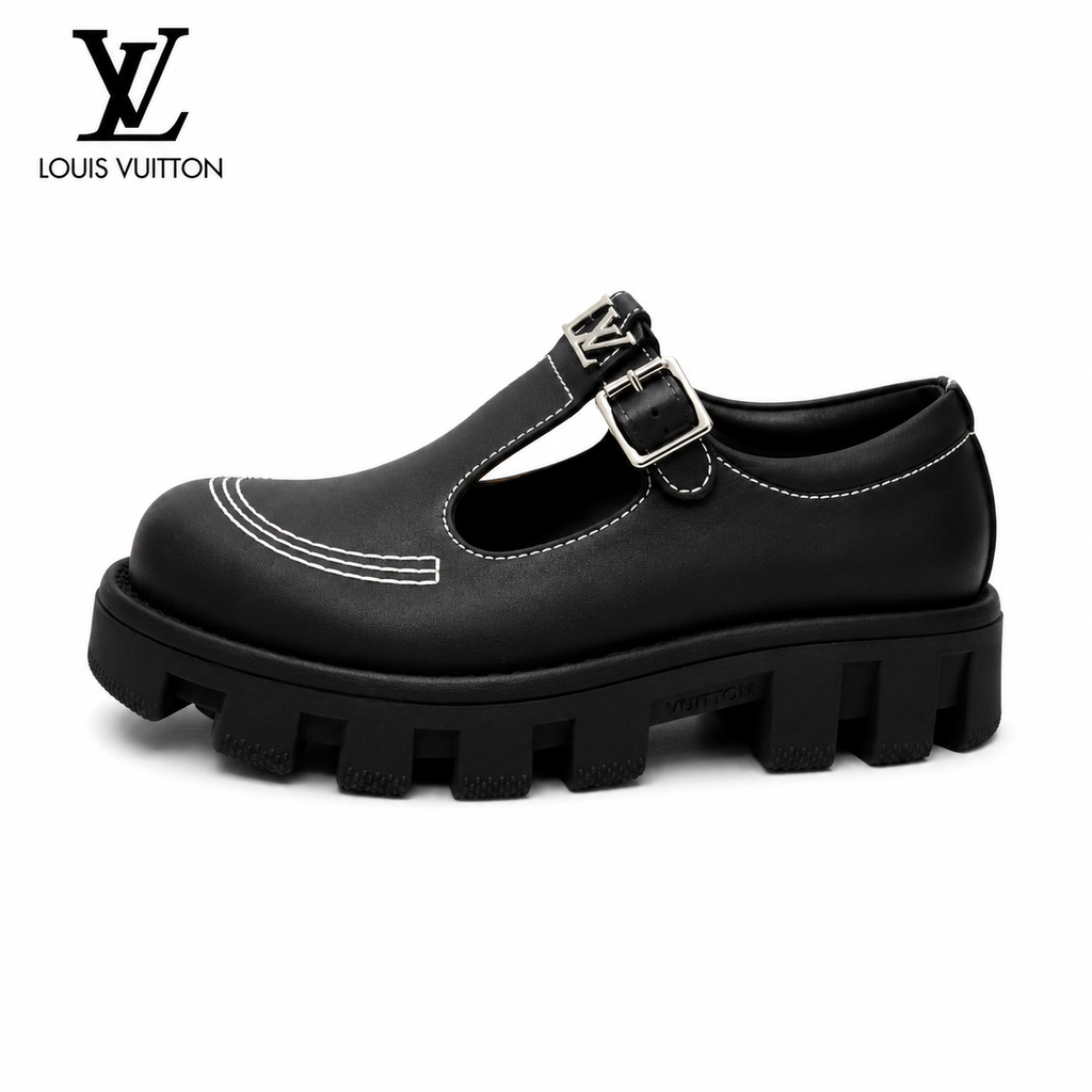 Louis Vuitton Shake Platform Shoe — Lug Sole, LV Hardware, Derby & Mary Jane, 4 Colors