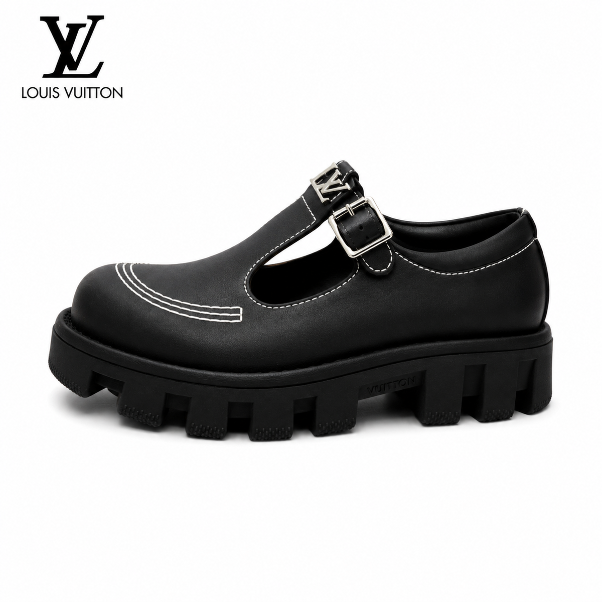 Louis Vuitton Shake Platform Shoe — Lug Sole, LV Hardware, Derby & Mary Jane, 4 Colors