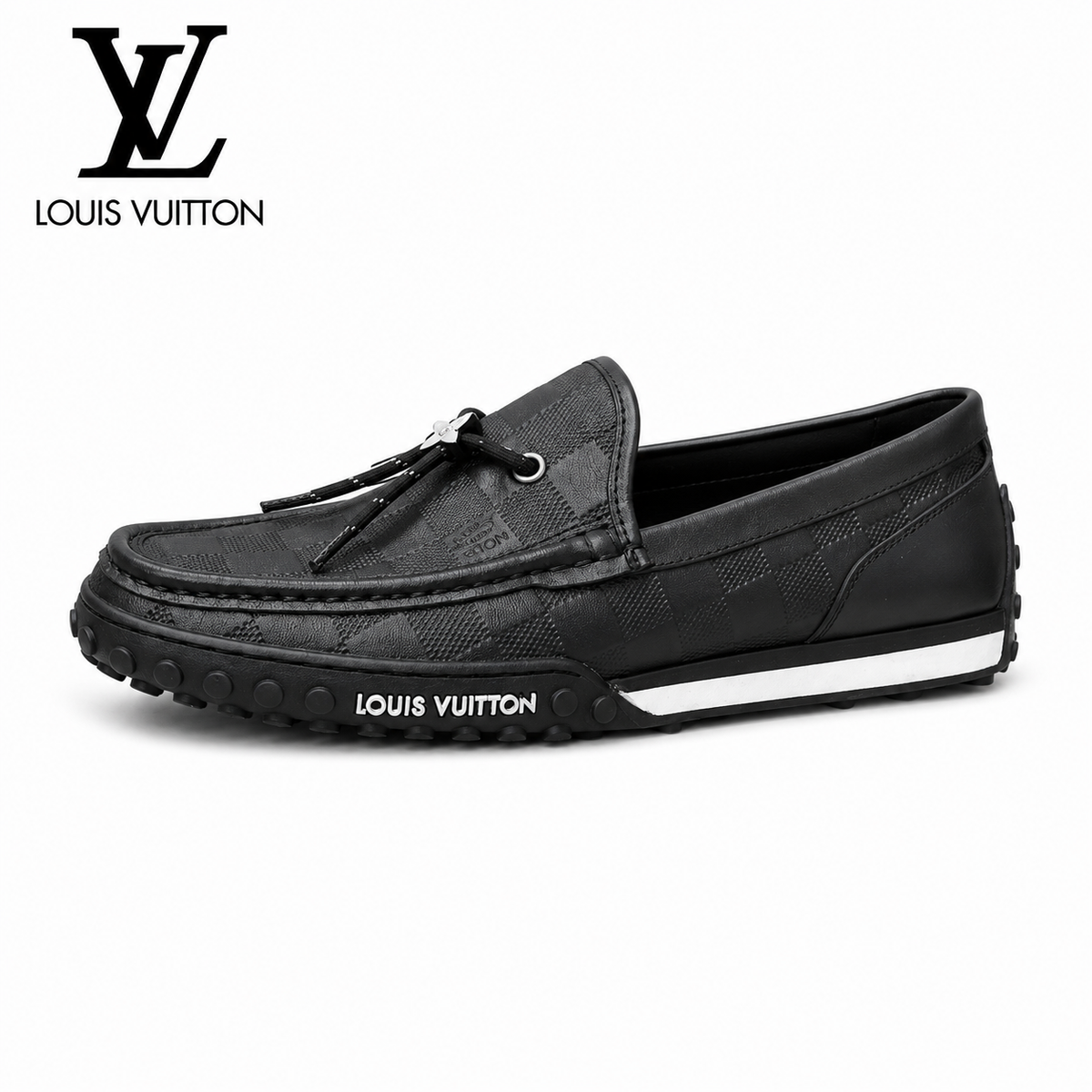 Louis Vuitton Arizona Moccasin — Embossed Leather