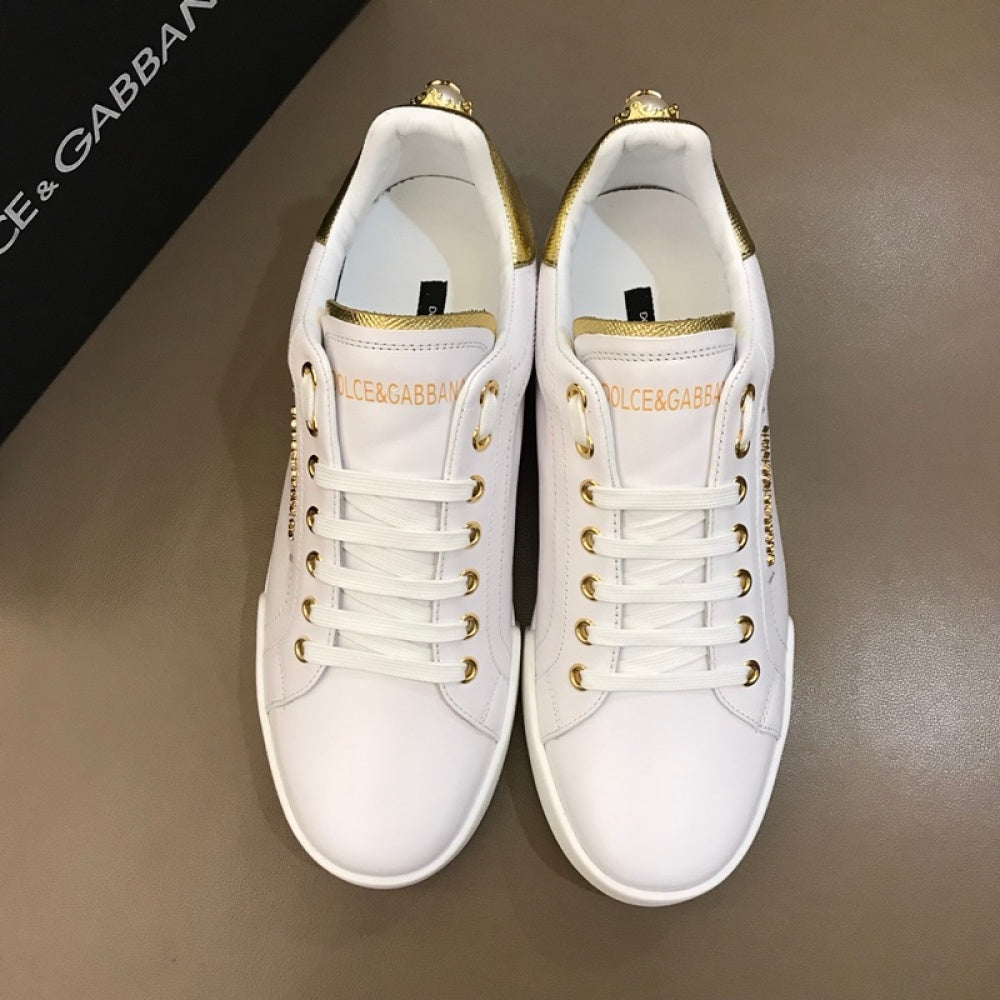 Dolce＆Gabbana/顶级原单 P210元 Size：35-45情侣款 DG重工系列，原版进口小牛皮，头层羊皮里，原版五金配件，精致奢华，超A级别！版型对比专柜正品，丝毫不差！ #383144 - image 1