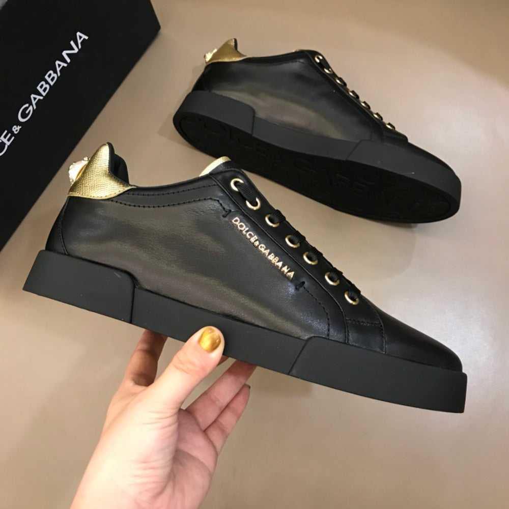 Dolce＆Gabbana/顶级原单 P210元 Size：35-45情侣款 DG重工系列，原版进口小牛皮，头层羊皮里，原版五金配件，精致奢华，超A级别！版型对比专柜正品，丝毫不差！ #383145 - image 4