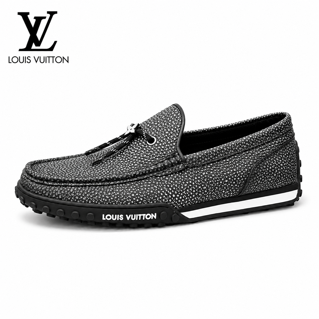 Louis Vuitton Arizona Moccasin — Pebbled Calfskin