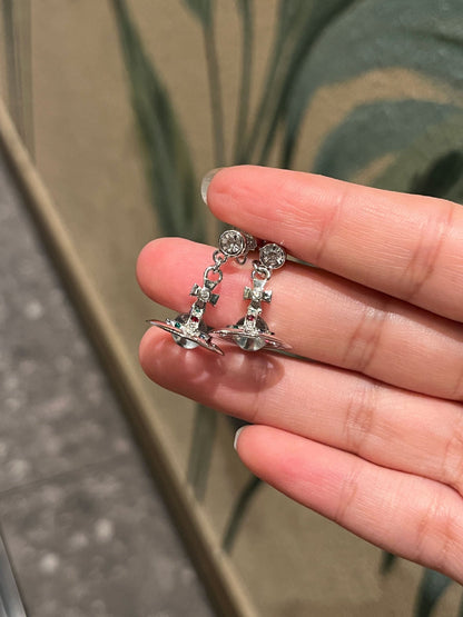 Vivienne Westwood Classic Planet Stud Earrings