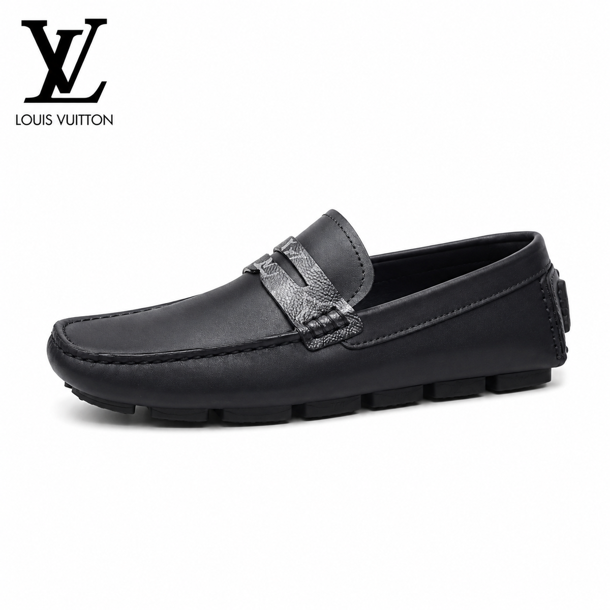 Louis Vuitton Men's Multi-Color Slip-On Loafers | Style 429038