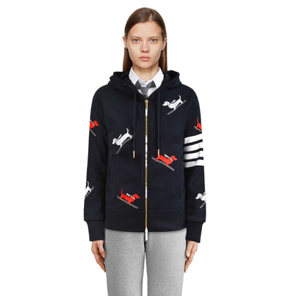 Thom Browne 2025ss embroidery Hoodie