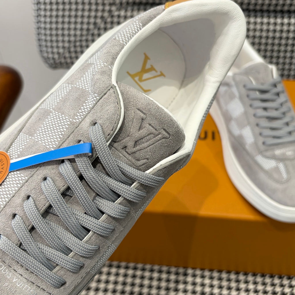 LV Monogram Low-Top Casual Sneakers