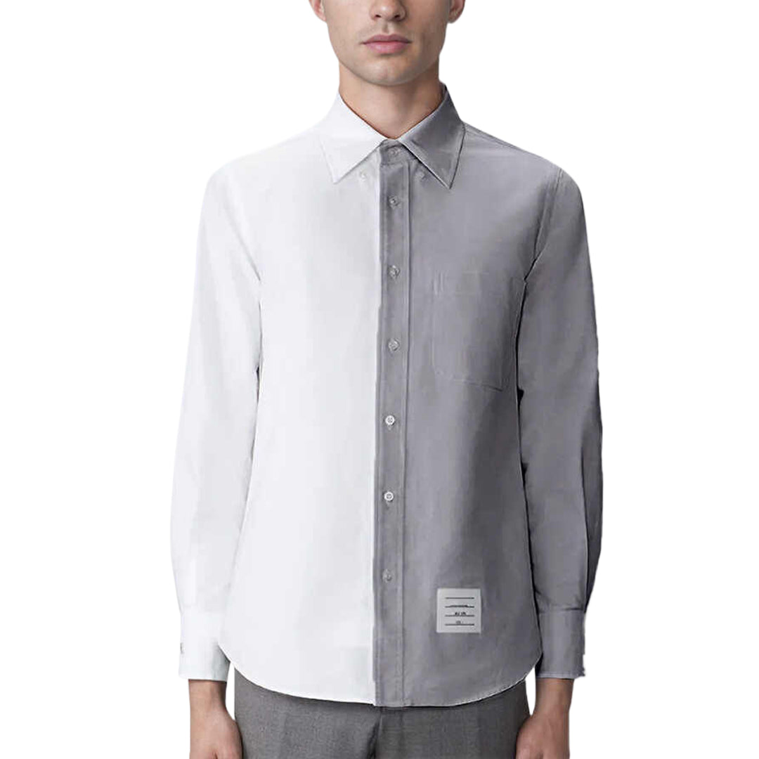 Thom Browne  Blue striped shirt
