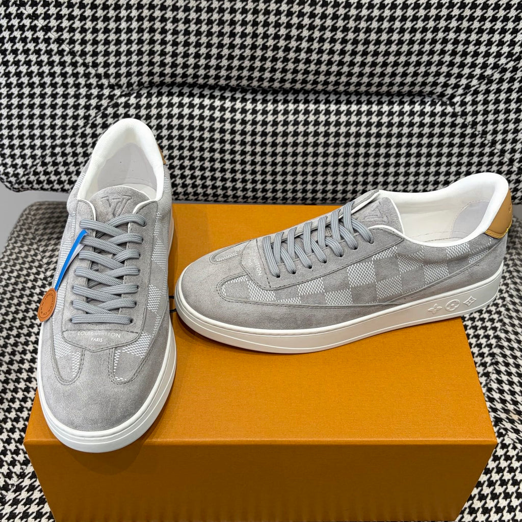 LV Monogram Low-Top Casual Sneakers