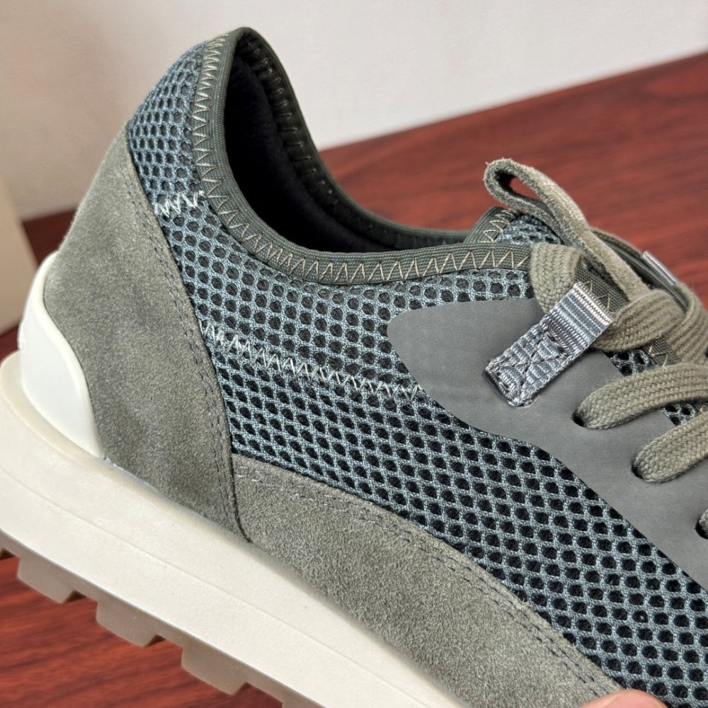 Brunello Cucinelli Textured Low-Top Sneakers