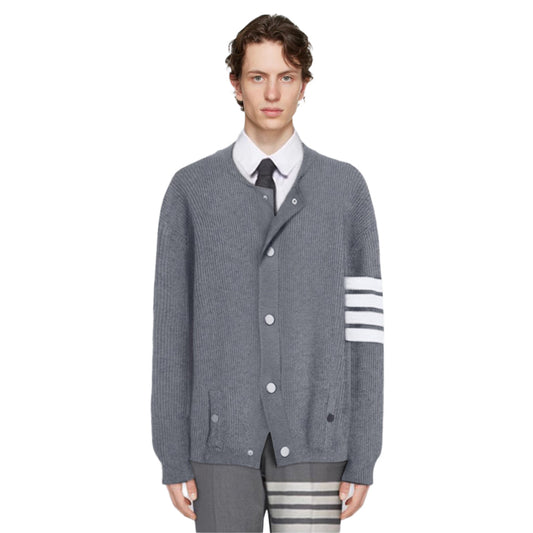 Thom Browne Knitted sweater coat