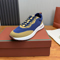 Loro Piana Blue & White Sneakers | Breathable Casual Style