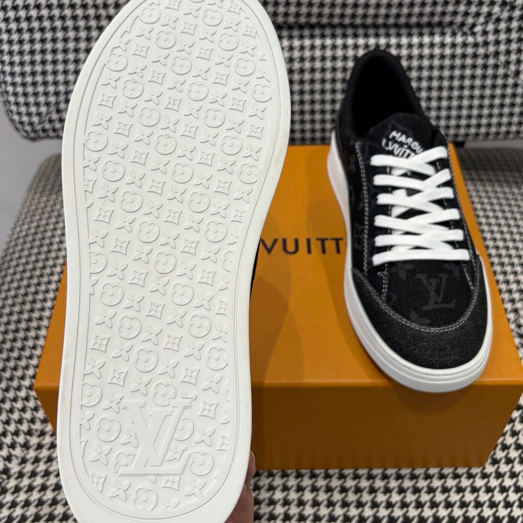 LV Monogram Low-Top Casual Sneakers