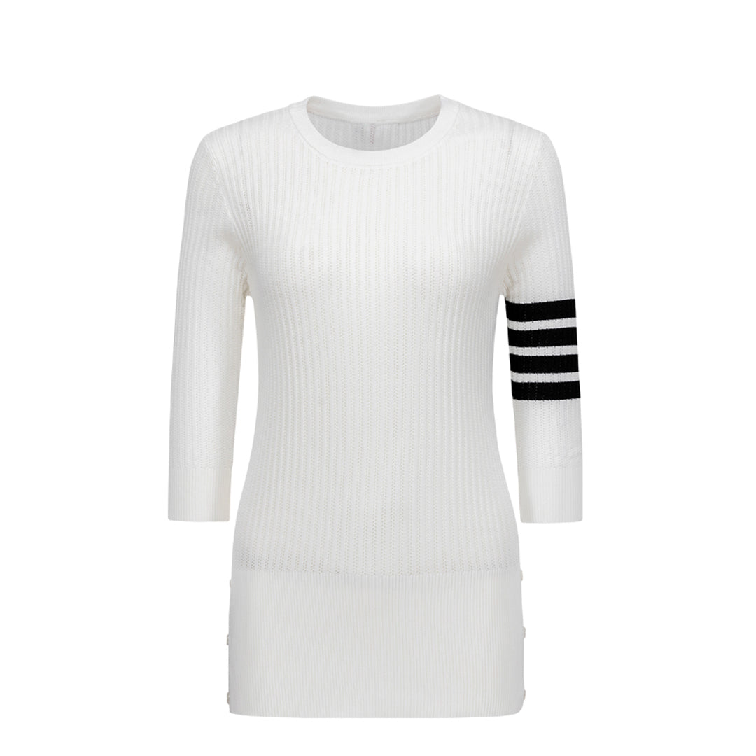 MR.TOM  women Hollow T-shirt