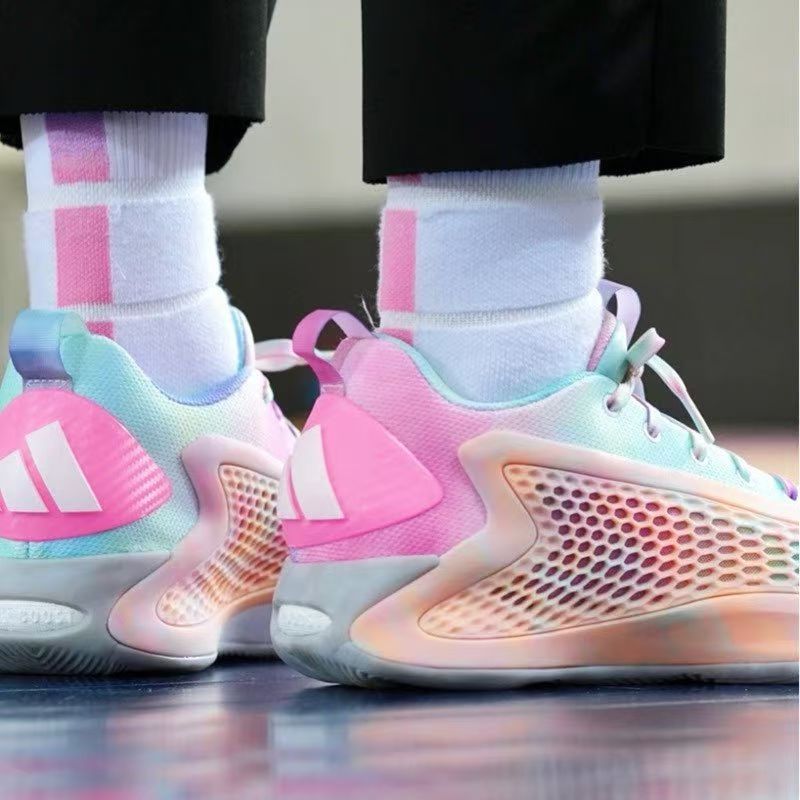 adidas AE 1 Basketball Shoes - Pastel Multicolor