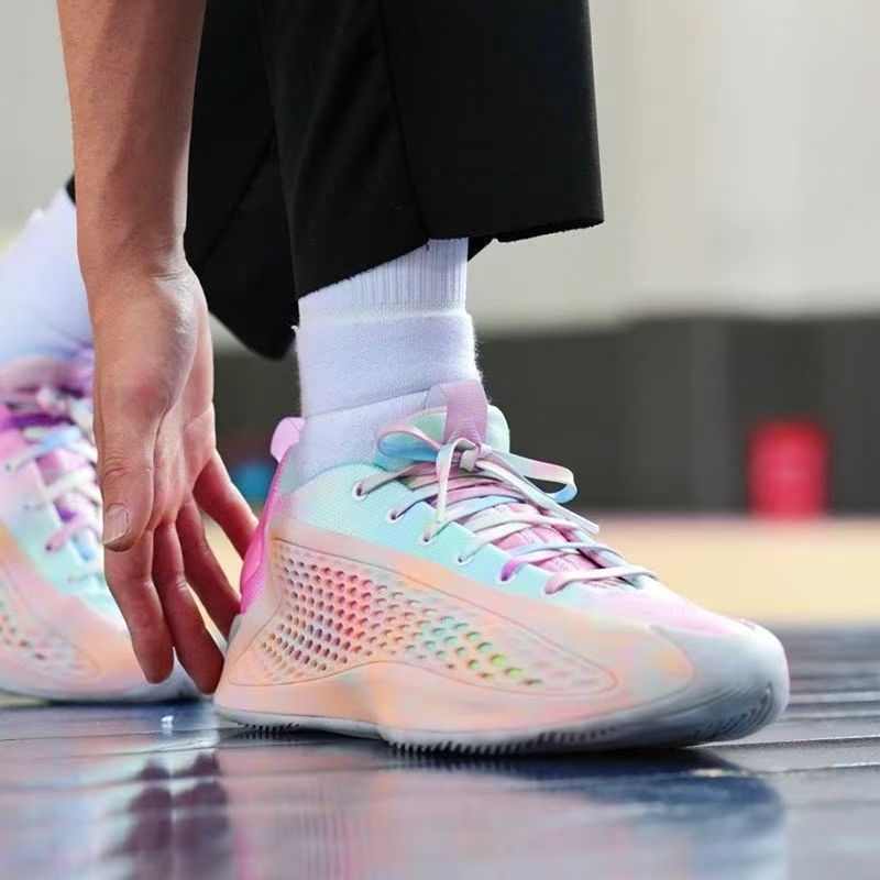 adidas AE 1 Basketball Shoes - Pastel Multicolor