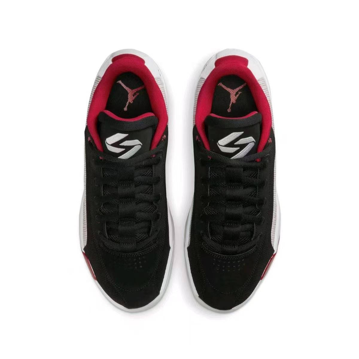 Nike Luka Basketball Shoes - Black White Red