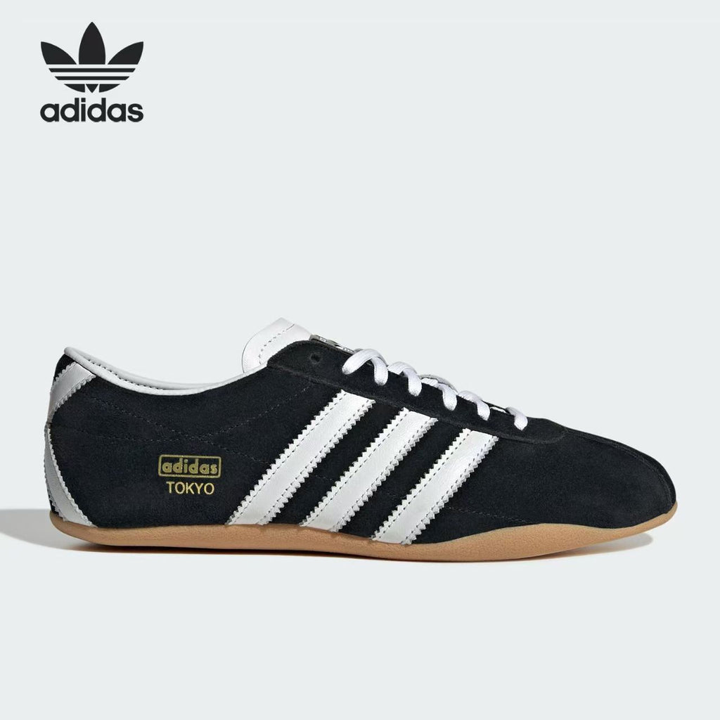 adidas Tokyo Black & White Low-Profile Sneakers