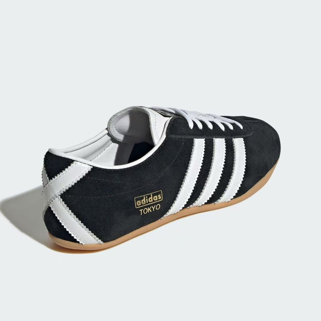 adidas Tokyo Black & White Low-Profile Sneakers