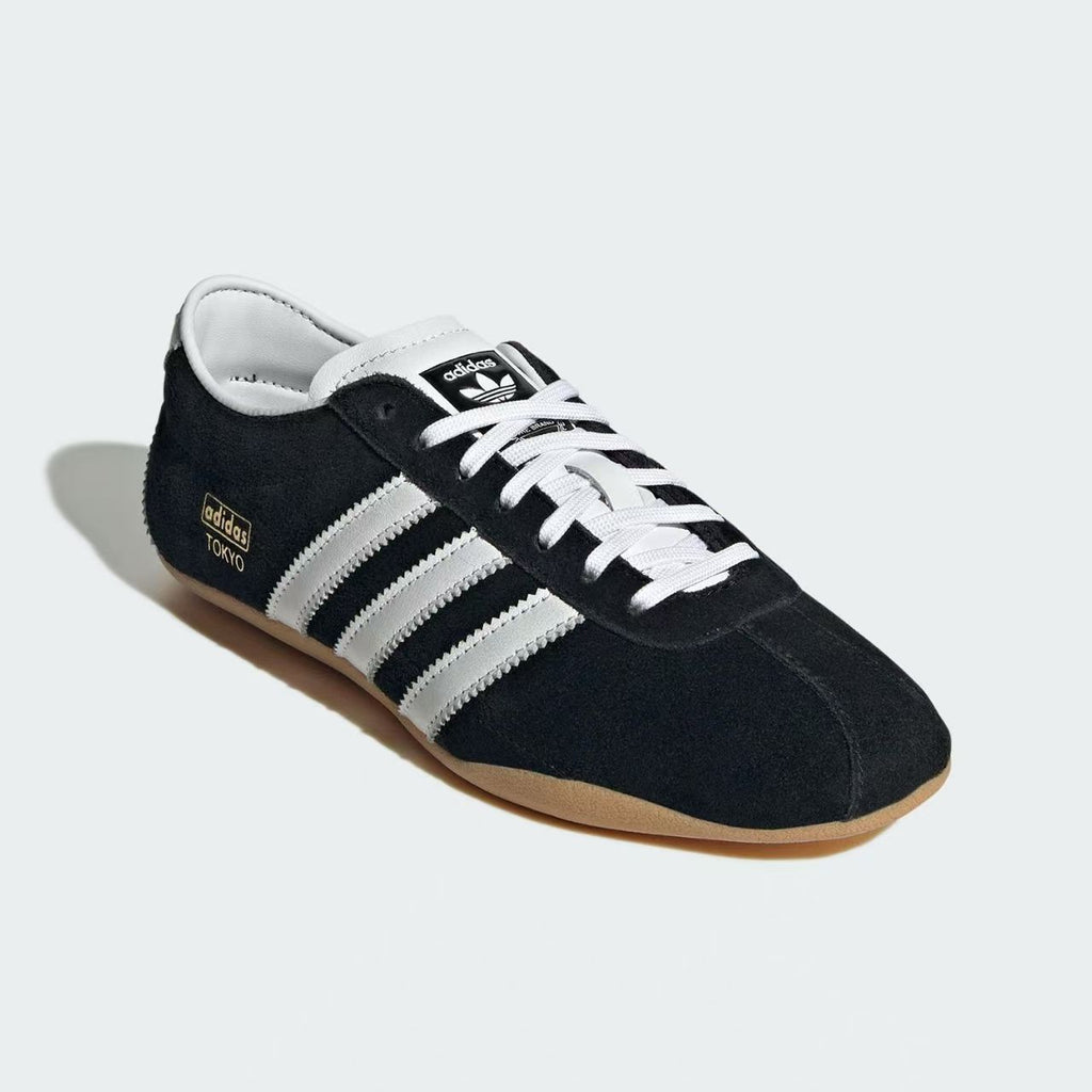 adidas Tokyo Black & White Low-Profile Sneakers