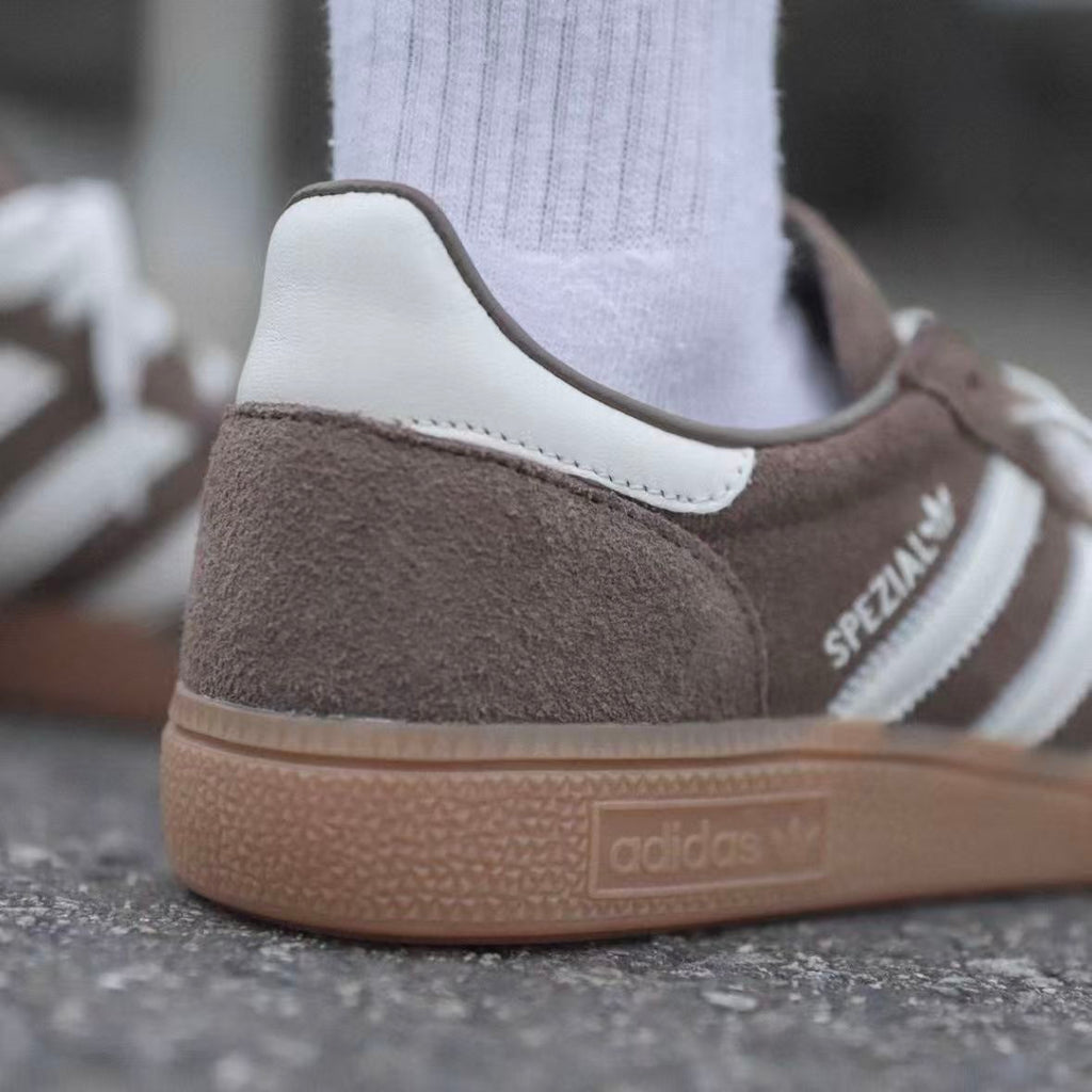 Adidas Handball Spezial Brown Suede-Style Sneakers