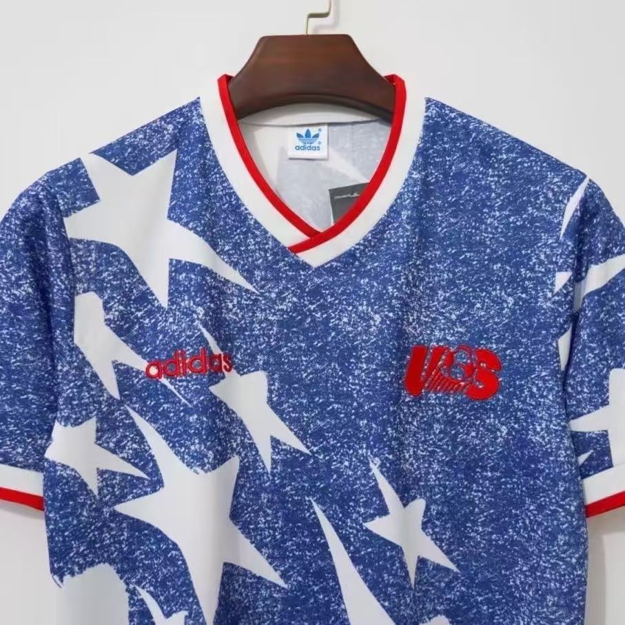 adidas USA 1994 Away Denim Soccer Jersey