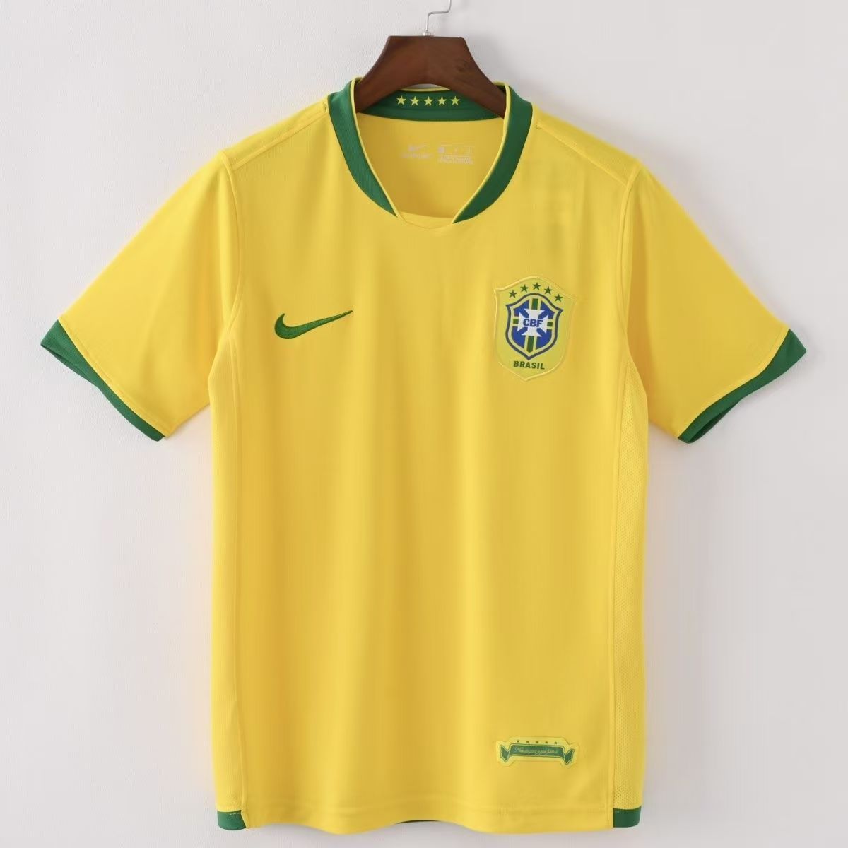 Nike Brazil 2002 Home Ronaldo #9 Soccer Jersey