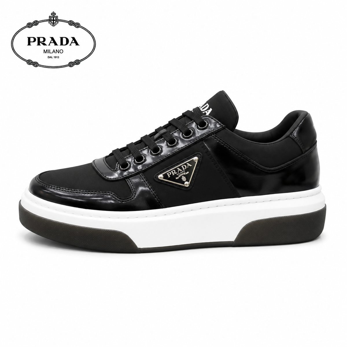 Prada Men's Shoes Style 425563, Multi-Color