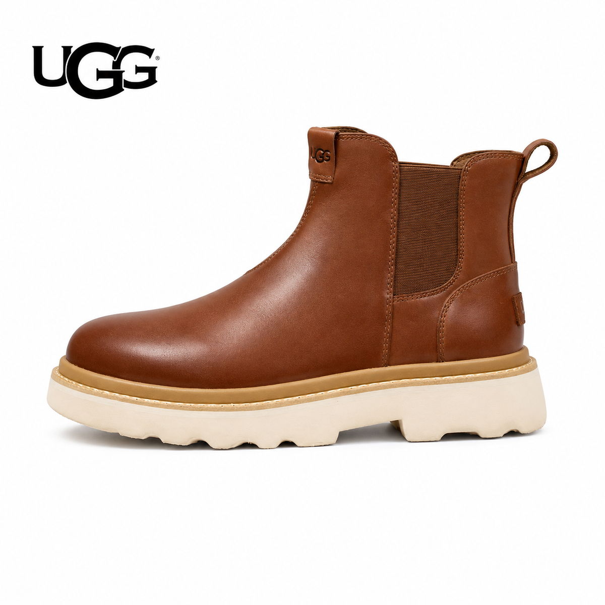 UGG Burleigh Platform Boot — Chelsea & Chukka, Tan & Black, 4 Colors
